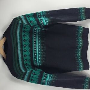 Norvyk Wool Sweater Vintage Canada Made Cozy Warm